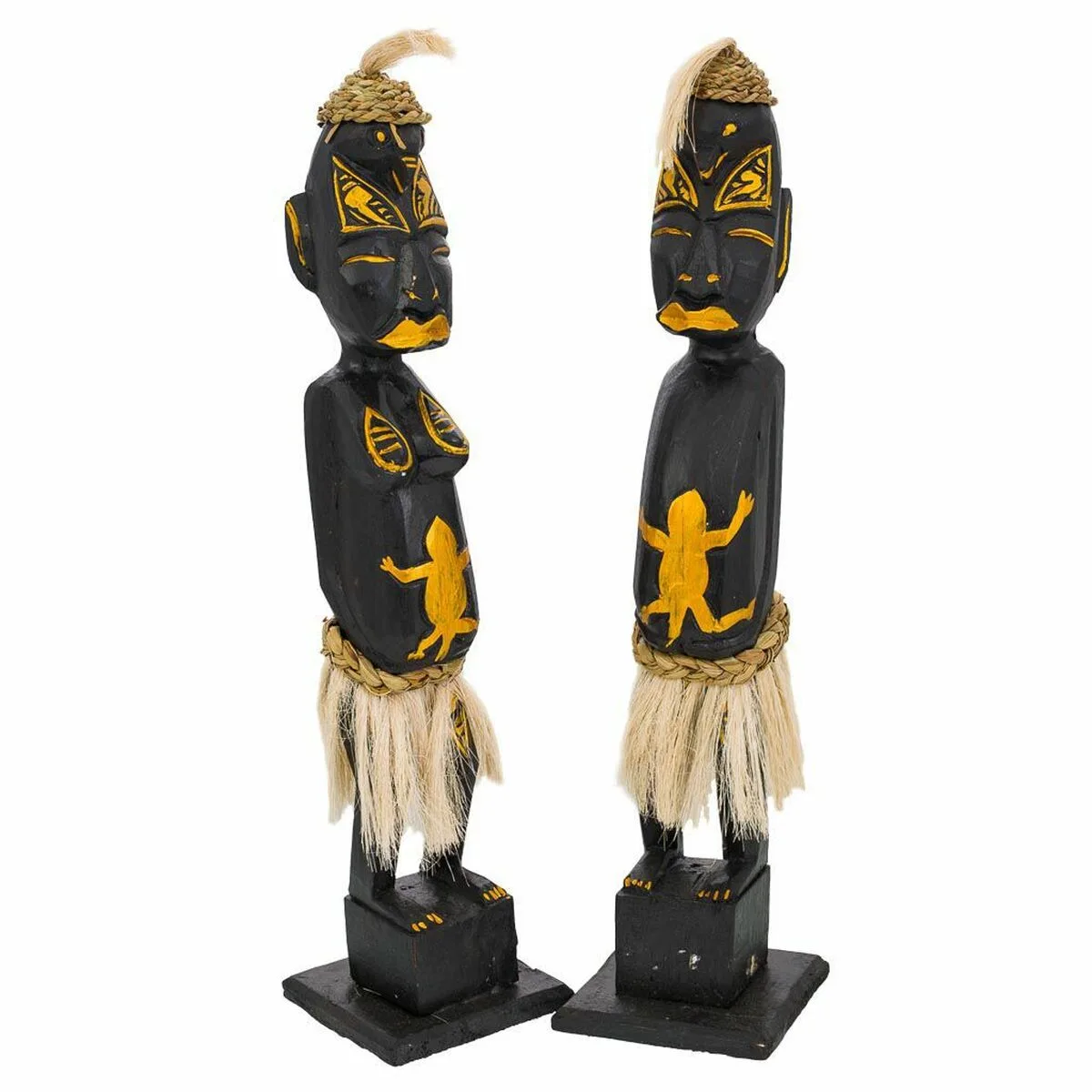 Ensemble de figurines alexandra house living noir bois ethnique 12 x 50 x 12 cm 2 pieces d163068528. Chez Diaytar, nous sommes convaincus que le meilleur produit est celui qui allie utilité, beauté et innovation. C'est notre credo.