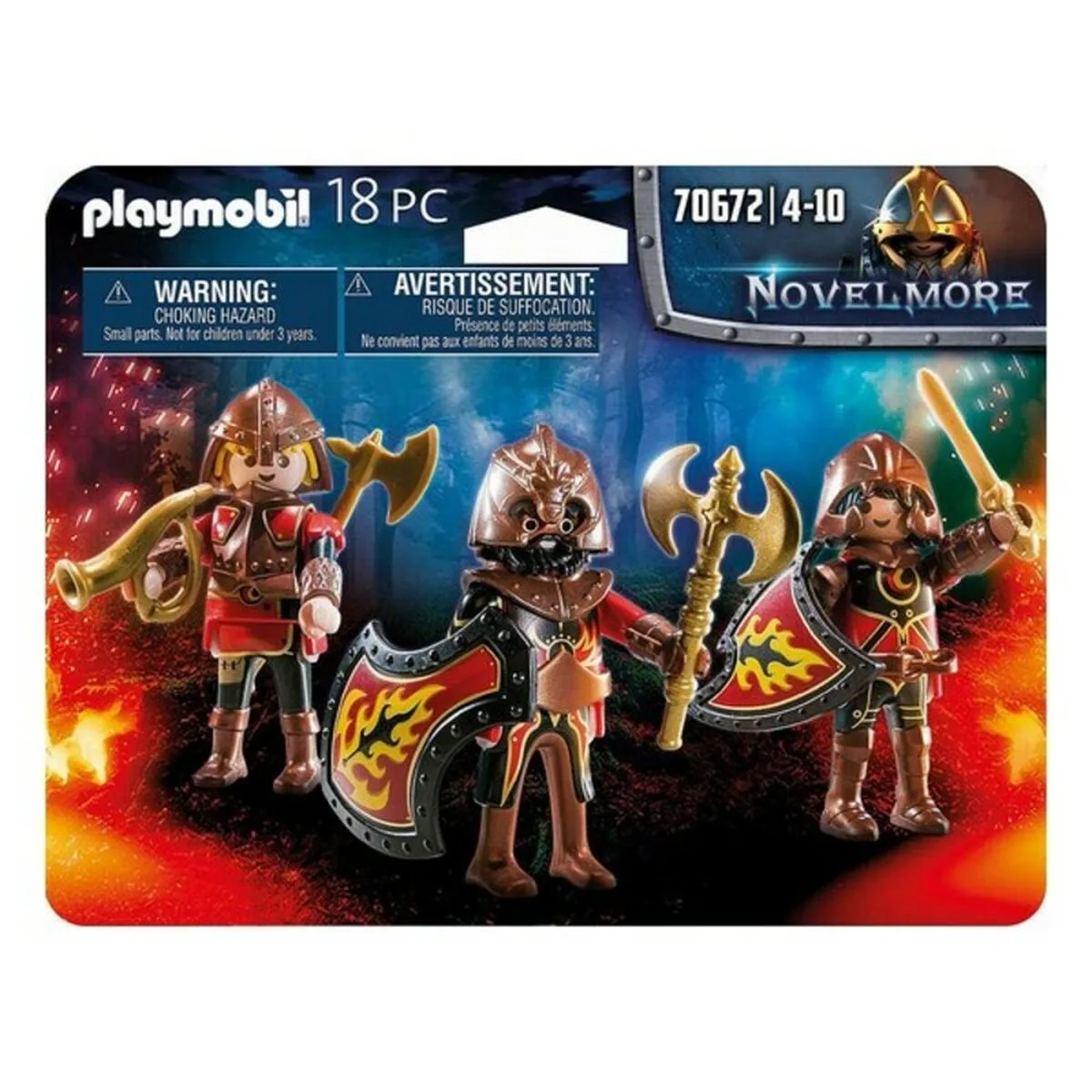 Ensemble de figurines novelmore fire knigths playmobil 70672 18 pcs s241061020. Bienvenue chez Diaytar, où nous croyons que le meilleur produit est celui qui vous trouve, et non l'inverse.