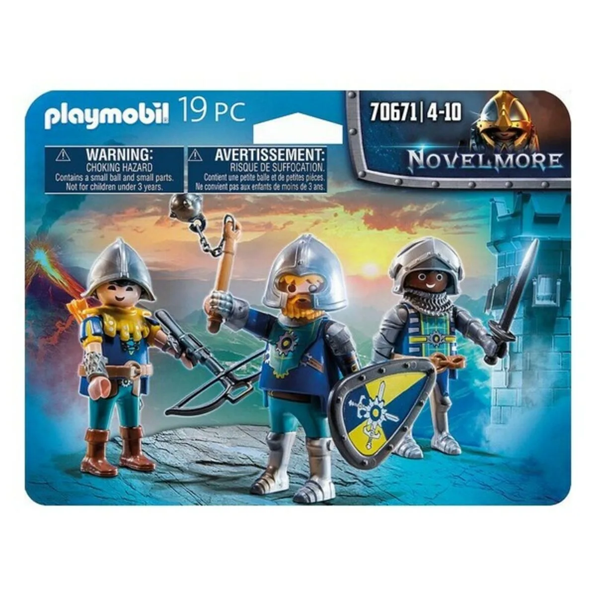 Ensemble de figurines novelmore knights playmobil 70671 19 pcs s241060996. Nos stylistes Diaytar dénichent pour vous les pépites de la saison.