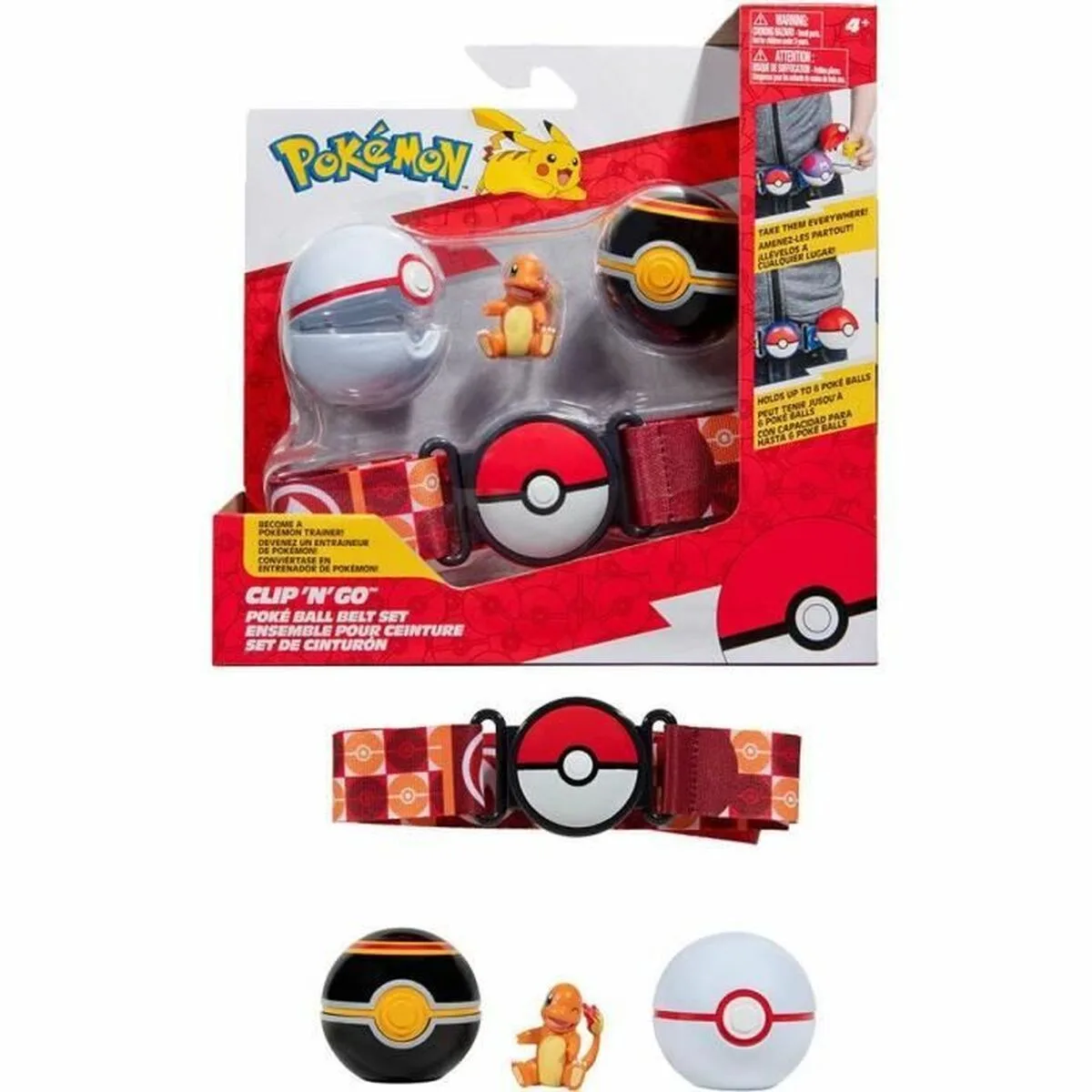 Ensemble de figurines pokemon clip n go charmander 5 cm 5 pieces s7100866618. Chez Diaytar, chaque détail compte pour votre satisfaction totale.