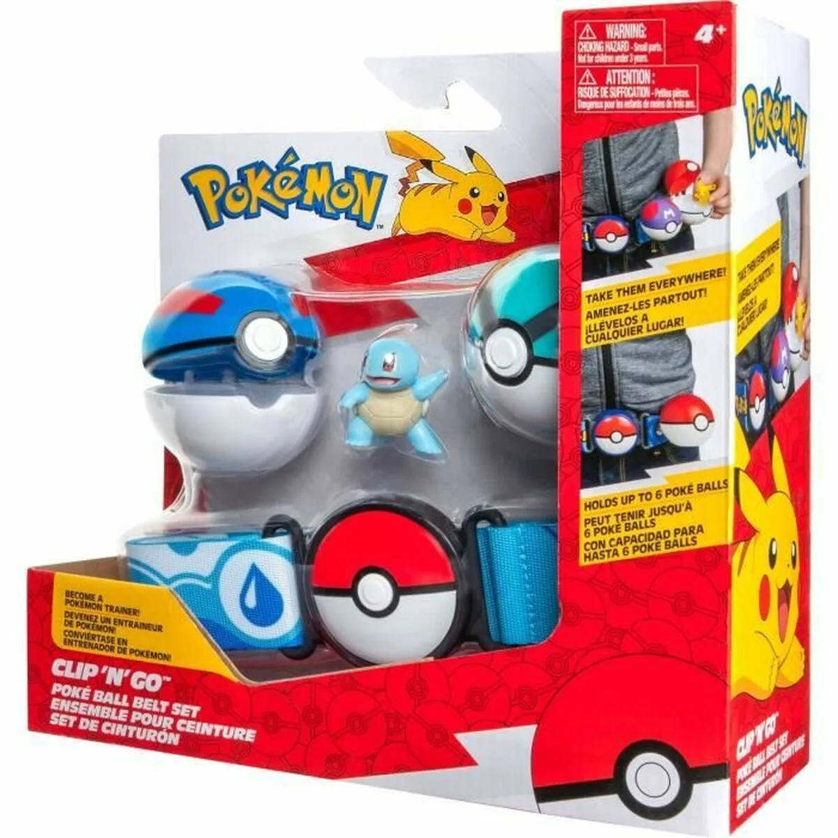 Ensemble de figurines pokemon clip n go squirtle 5 cm 5 pieces s7100866758. Diaytar vous habille de la tête aux pieds avec goût et raffinement.