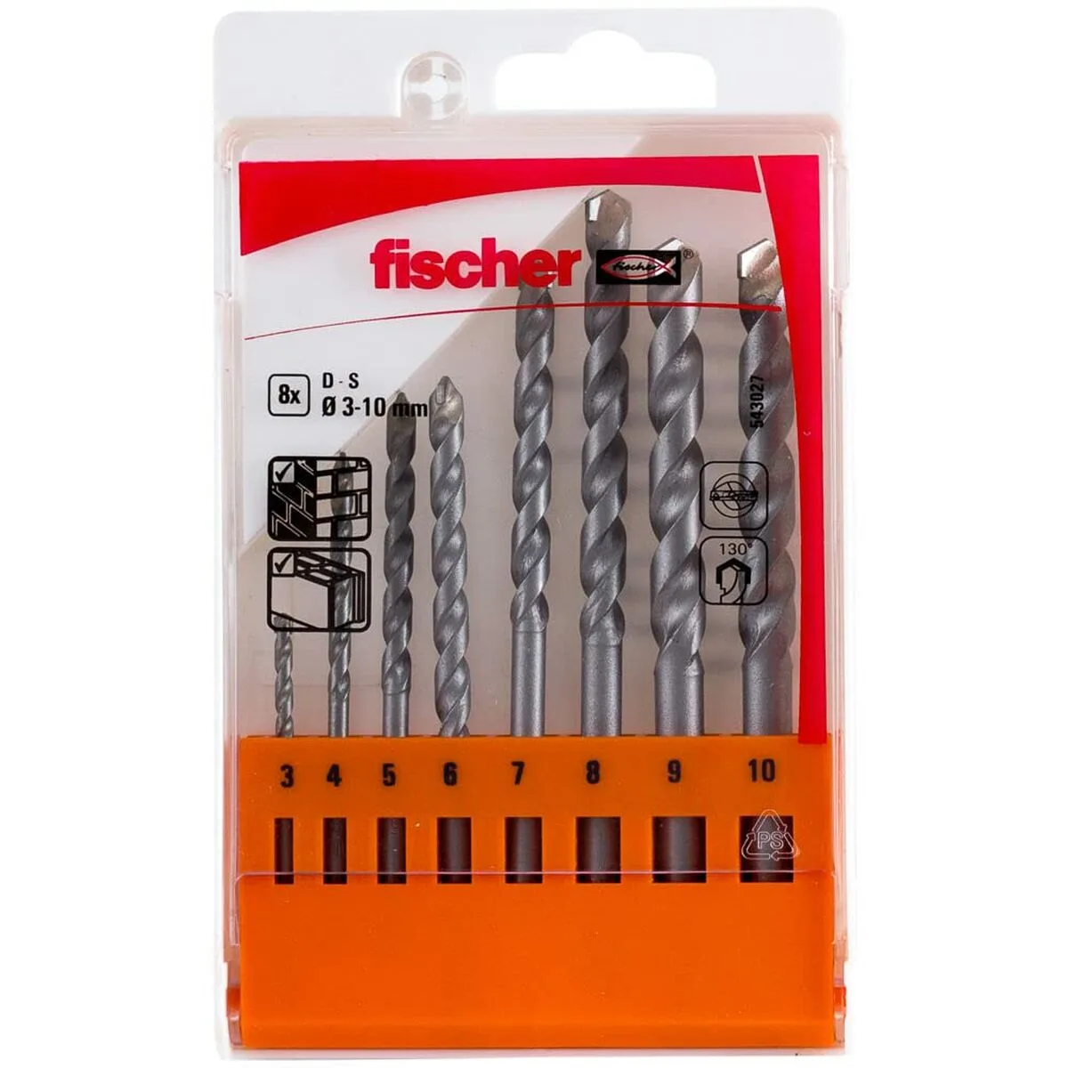 Ensemble de forets fischer 543027 metal acier 8 pieces s790847161. Diaytar, c'est votre conseiller shopping personnel, toujours à l'affût des pépites qui correspondent à votre style de vie.