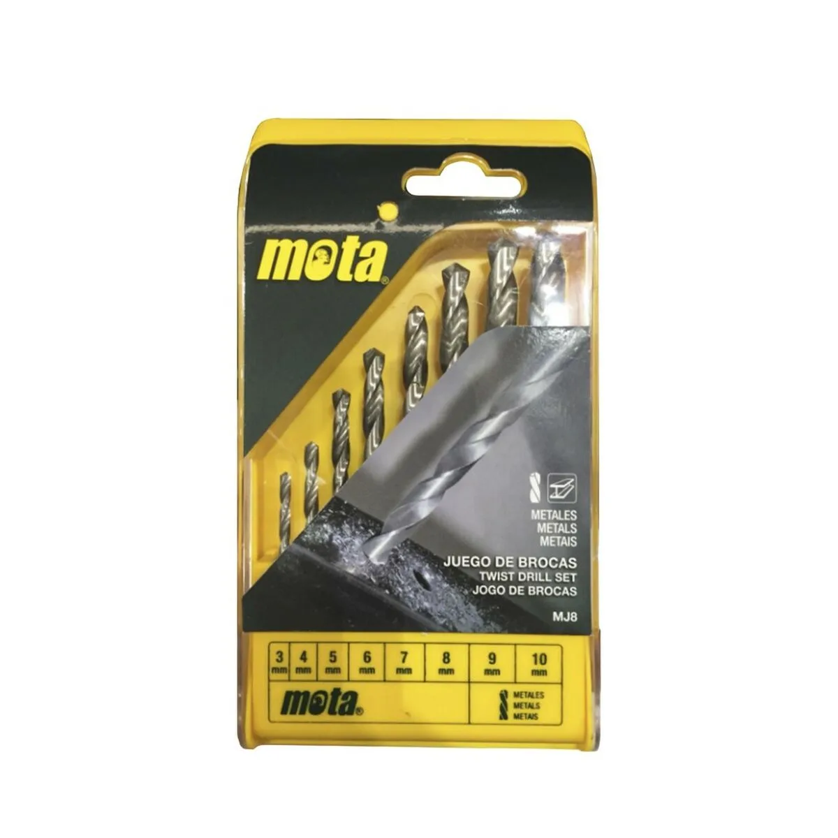 Ensemble de forets mota mj8 meulage metal 8 pieces tungstene s791716899. Diaytar a fait le pari de la transparence : nous vous disons tout sur l'origine et la conception de nos produits.