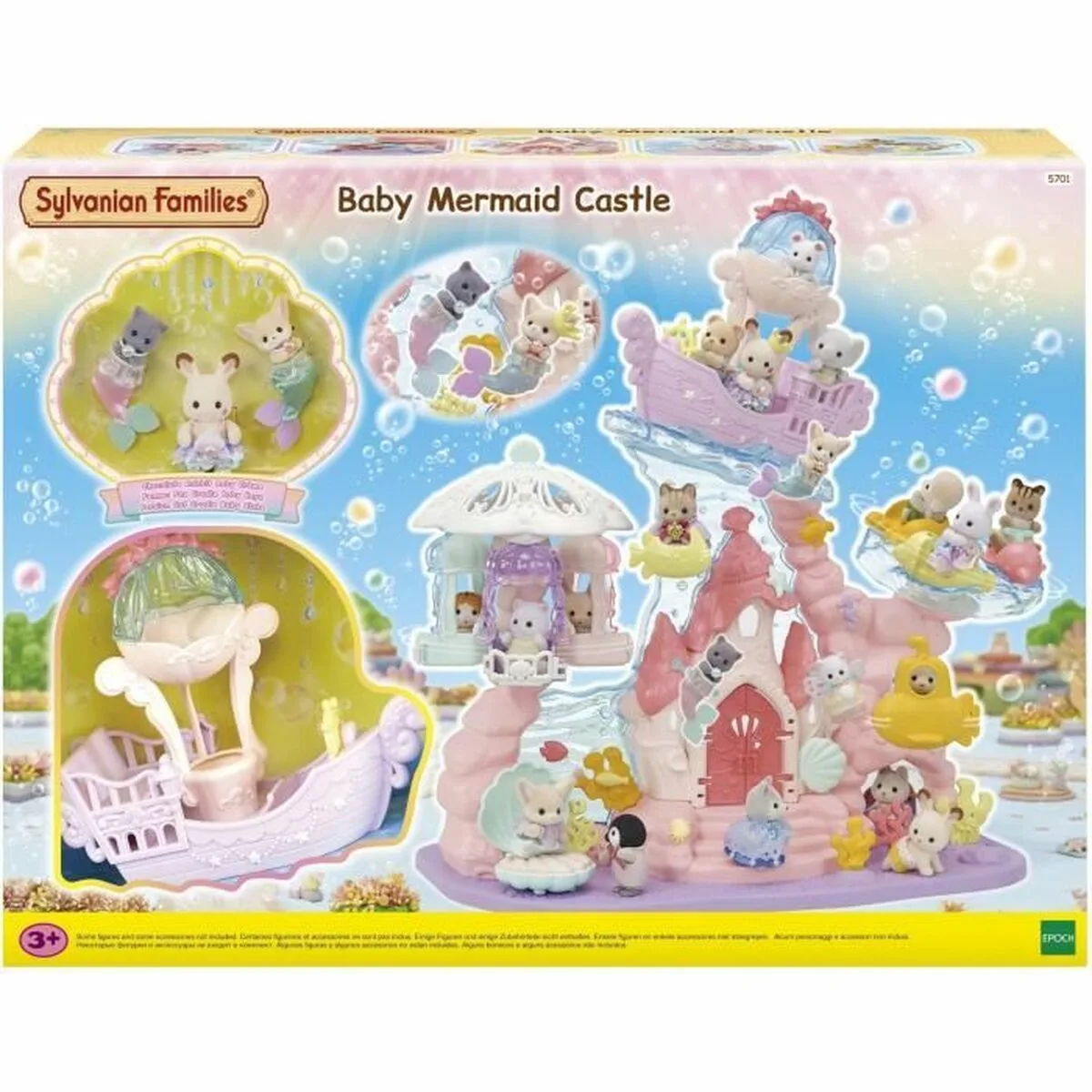 Ensemble de jouets sylvanian families babie mermaid castle plastique s719479617. Diaytar incarne le renouveau du commerce en ligne : authentique, engagé et résolument tourné vers l'avenir.
