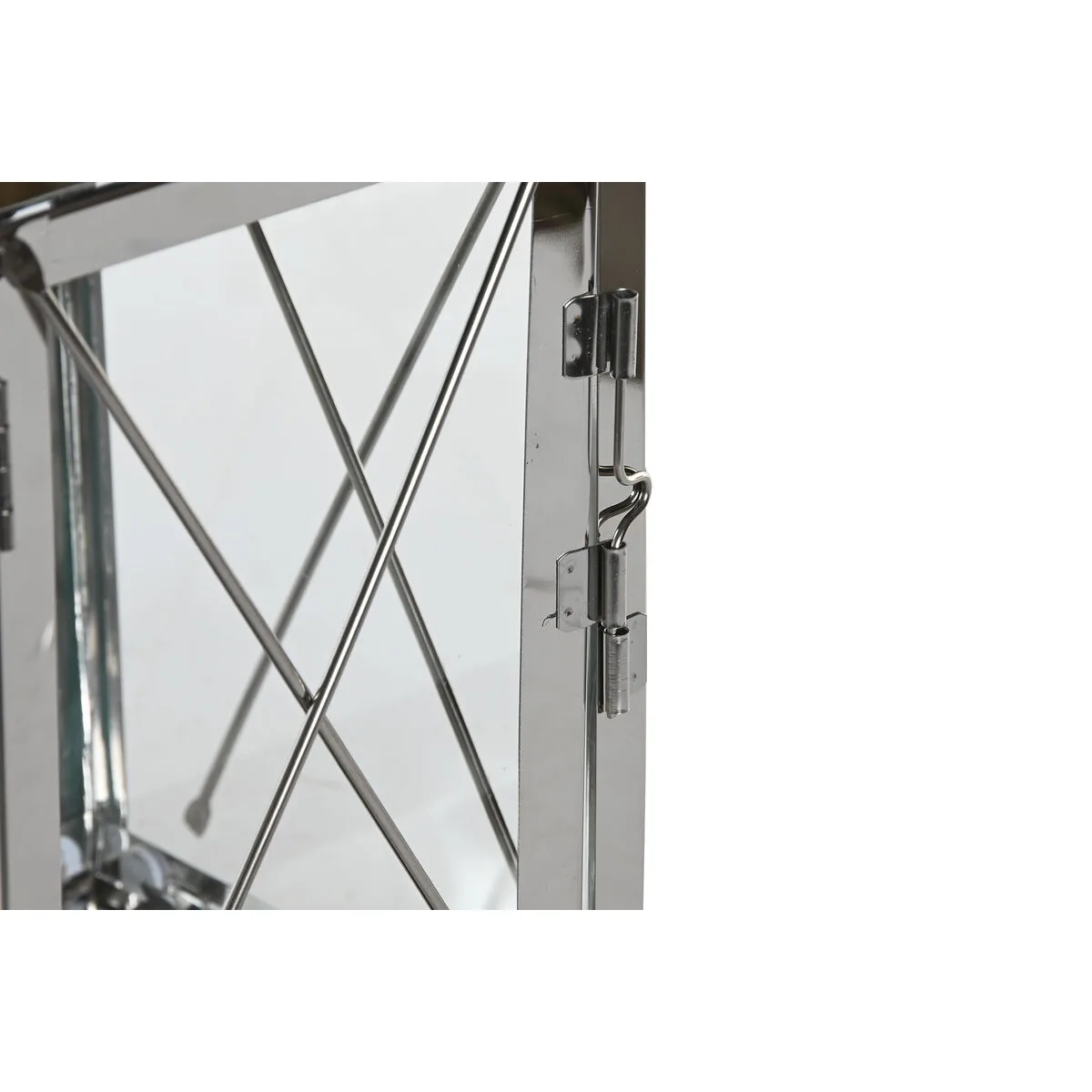 Ensemble de lanternes dkd home decor noir verre acier moderne chrome 18 x 18 x 43 cm 2 pieces s304318791. Chez Diaytar, chaque détail compte pour votre satisfaction totale.