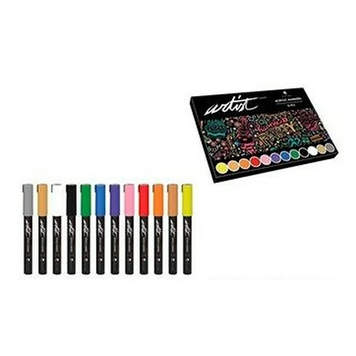 Ensemble de marqueurs alex bog artist multicouleur 4 5 mm 12 pieces s840024685. Diaytar a fait de la variété son arme secrète : une offre généraliste si vaste que vous y trouverez forcément l'inimaginable