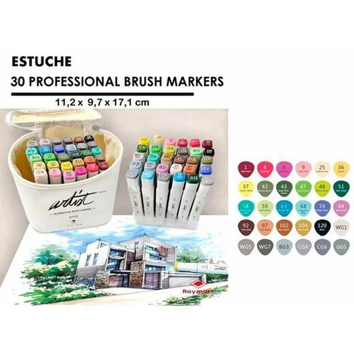 Ensemble de marqueurs alex bog canvas luxe professional 30 pieces coffret multicouleur s842669081. Diaytar, c'est le compagnon des visionnaires, de ceux qui achètent aujourd'hui les produits qui seront incontournables demain.