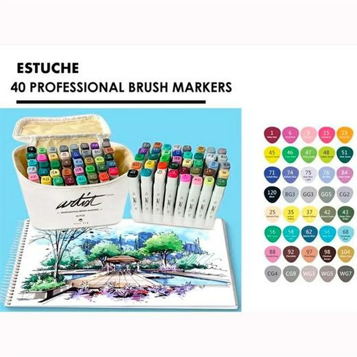 Ensemble de marqueurs alex bog canvas luxe professional 40 pieces multicouleur s840026128. Diaytar, c'est l'alchimie parfaite entre la froide efficacité de la tech et la chaleur rassurante des produits de qualité.