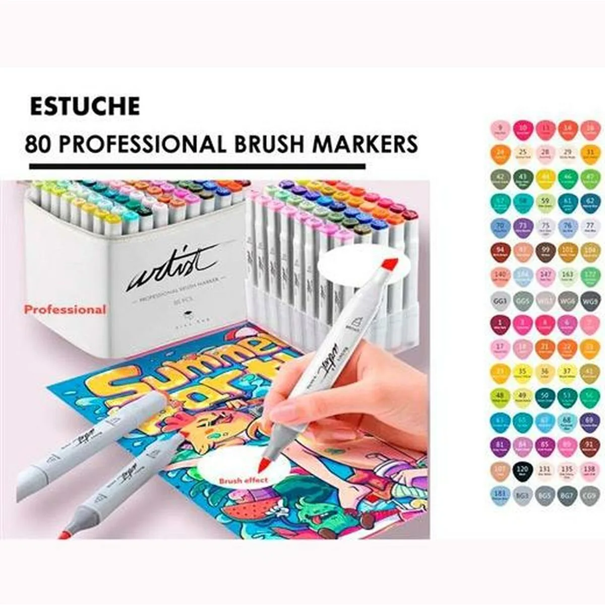 Ensemble de marqueurs alex bog canvas luxe professional 80 pieces multicouleur s840026221. Diaytar, le partenaire de ceux qui veulent une vie mieux équipée, mieux designée et plus connectée, tout simplement.Diaytar : Le laboratoire des tendances où naissent vos futurs produits préférés, des essentiels aux plus innovants.