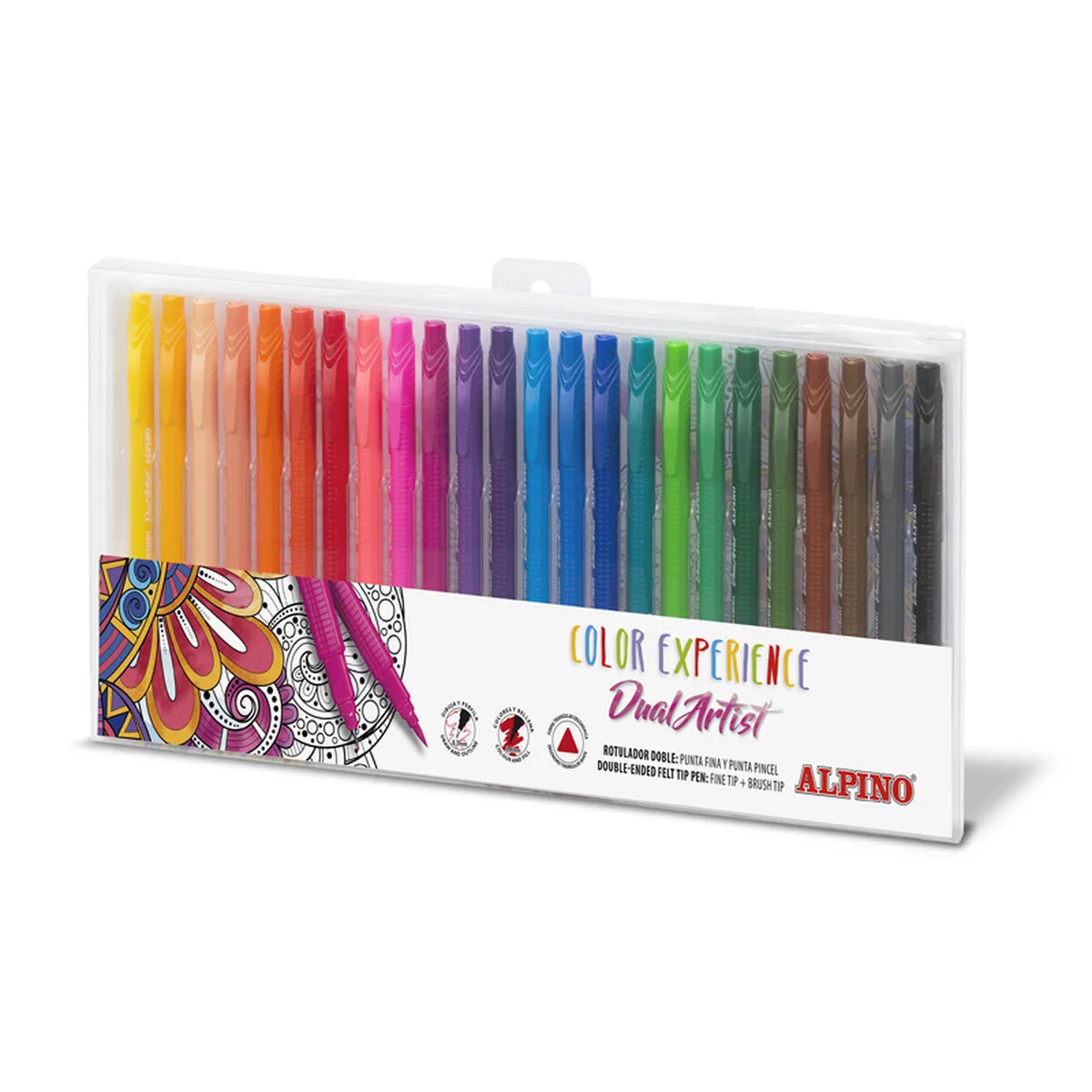 Ensemble de marqueurs alpino ar000187 multicouleur double pointe 24 pieces s7718116551. La promesse Diaytar : une sélection rigoureuse de produits généraux où la tendance et la durabilité vont de pair