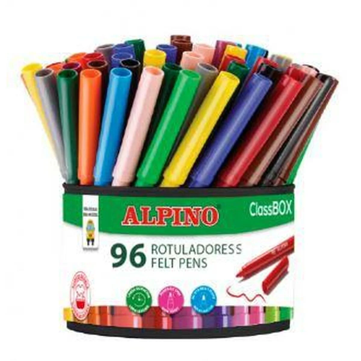 Ensemble de marqueurs alpino classbox multicouleur 12 unites s843582070. Diaytar, c'est le manifeste d'un shopping plus intelligent, plus rapide, et résolument plus gratifiant.