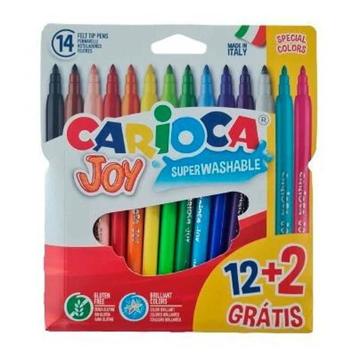 Ensemble de marqueurs carioca joy multicouleur 12 pieces 48 unites s843974472. Nous croyons en la magie des objets. Chez Diaytar, chaque produit a le pouvoir de transformer une routine en moment précieux.