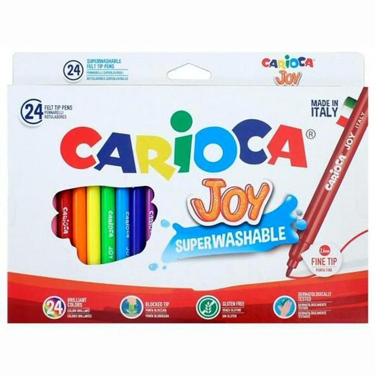 Ensemble de marqueurs carioca joy multicouleur 24 pieces 24 unites s844165540. Diaytar réinvente votre quotidien avec des objets déco pleins de charme.