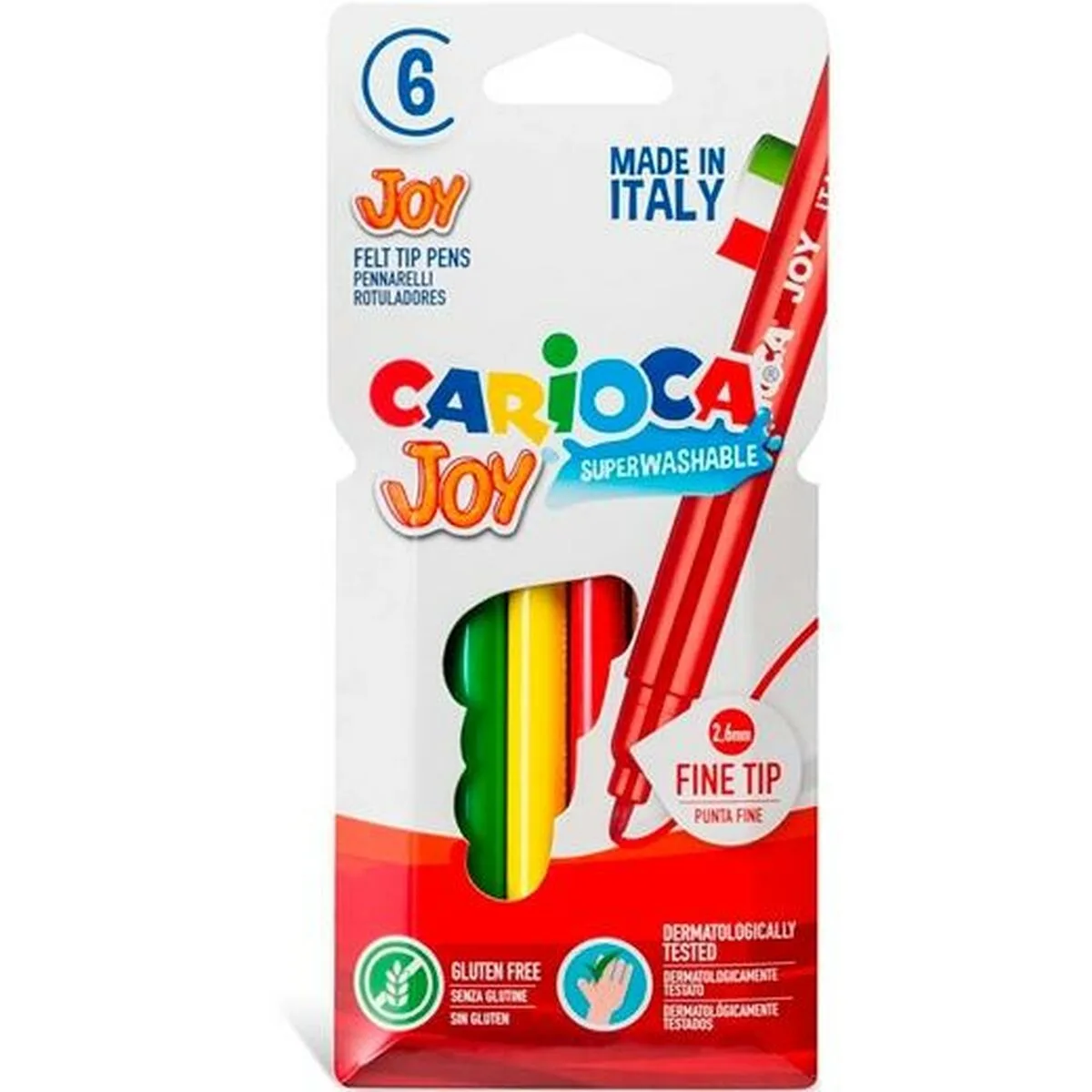 Ensemble de marqueurs carioca joy multicouleur 6 pieces 24 unites s844165883. Diaytar, une destination où l'on vient pour un produit précis et où l'on reste pour l'étendue et la qualité de l'offre