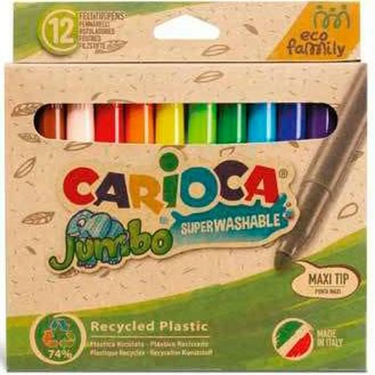 Ensemble de marqueurs carioca jumbo eco family 24 pieces multicouleur 24 unites s842415989. Diaytar a foi en une idée simple : les meilleurs produits, qu'ils soient électroniques ou généraux, embellissent le quotidien