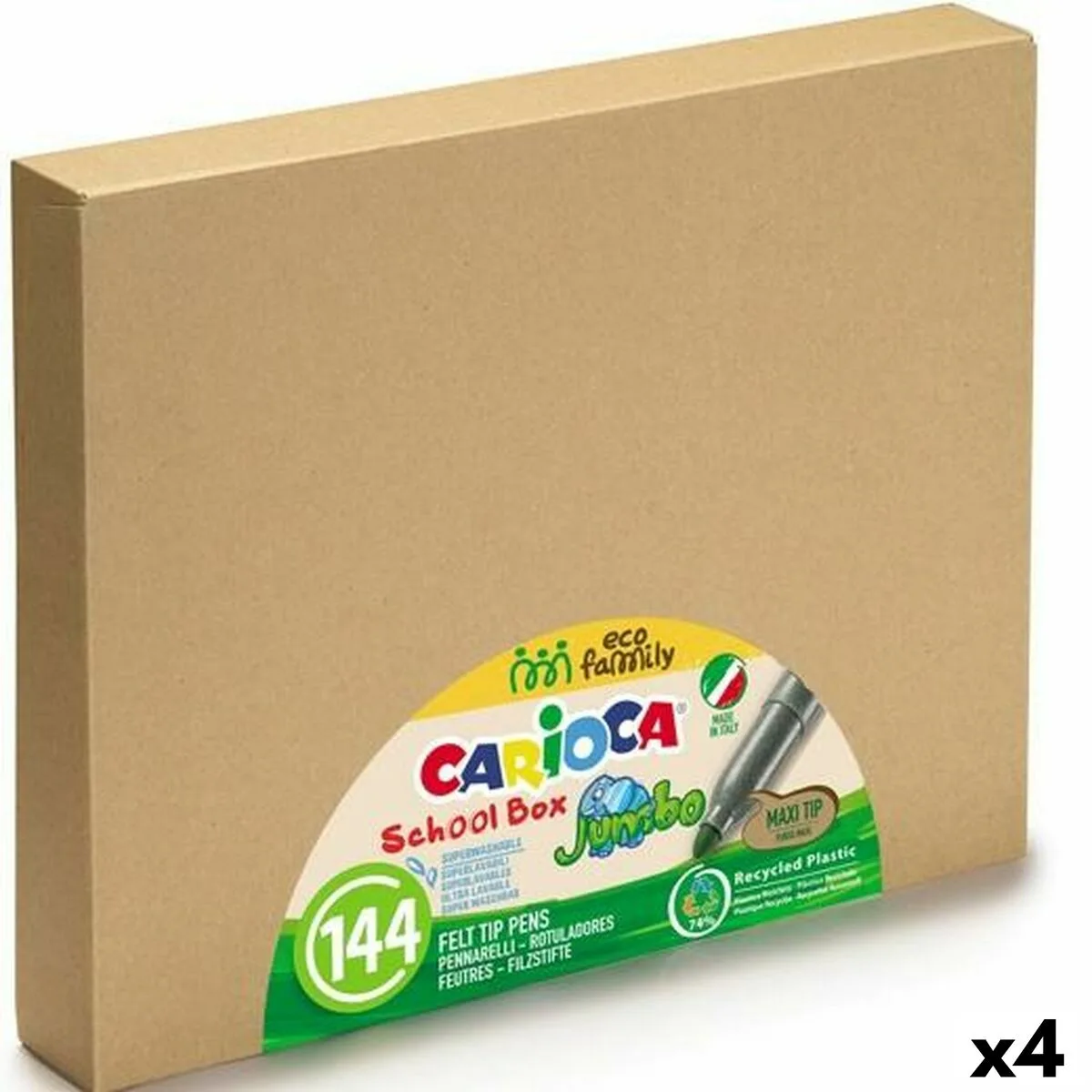 Ensemble de marqueurs carioca schoolbox multicouleur 4 unites s842414965. L'aventure Diaytar est une quête permanente de sens et d'esthétisme à travers des produits soigneusement pensés.