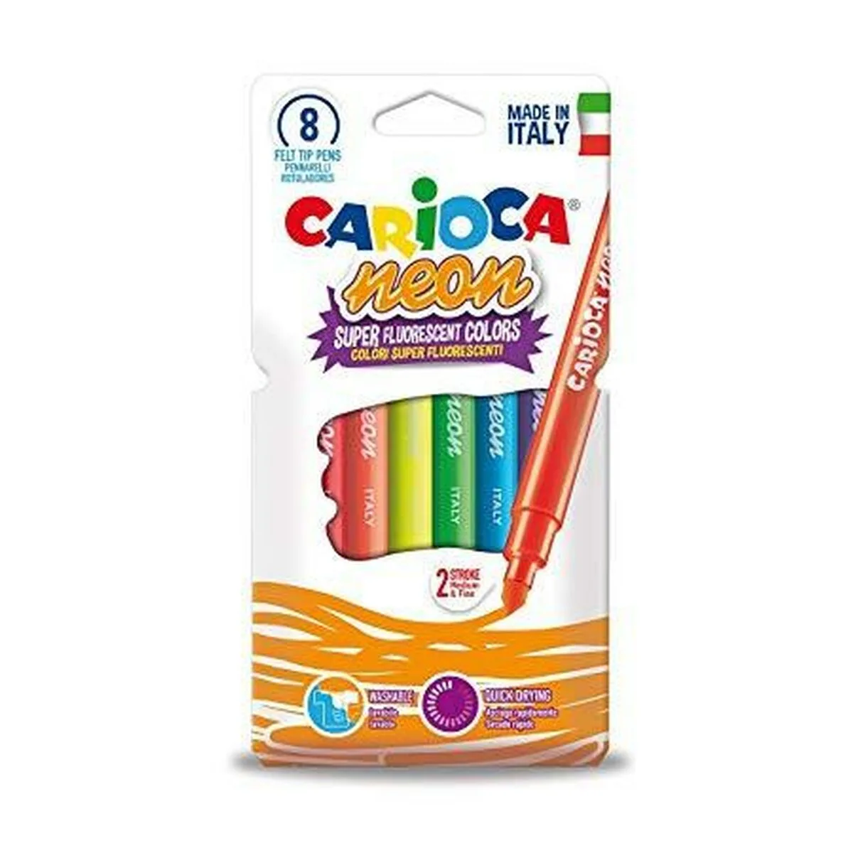 Ensemble de marqueurs fluorescents carioca neon multicouleur 24 unites s842412534. Diaytar Mode : Où l'élégance rencontre l'originalité pour un style unique.