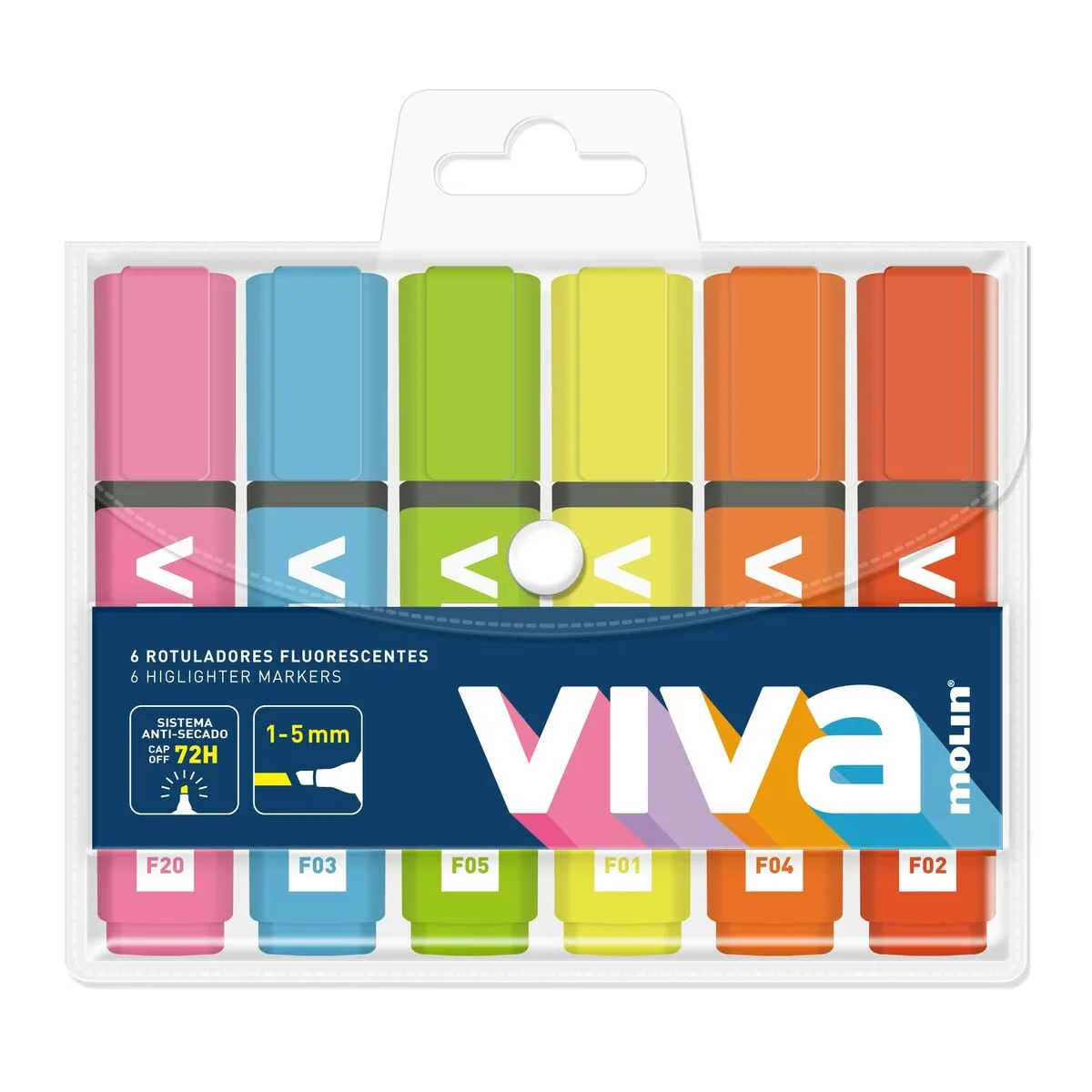 Ensemble de marqueurs fluorescents molin viva multicouleur 6 pieces s843002158. Diaytar, la boutique en ligne qui pense à tout : des gadgets électroniques les plus futés aux objets maison les plus design