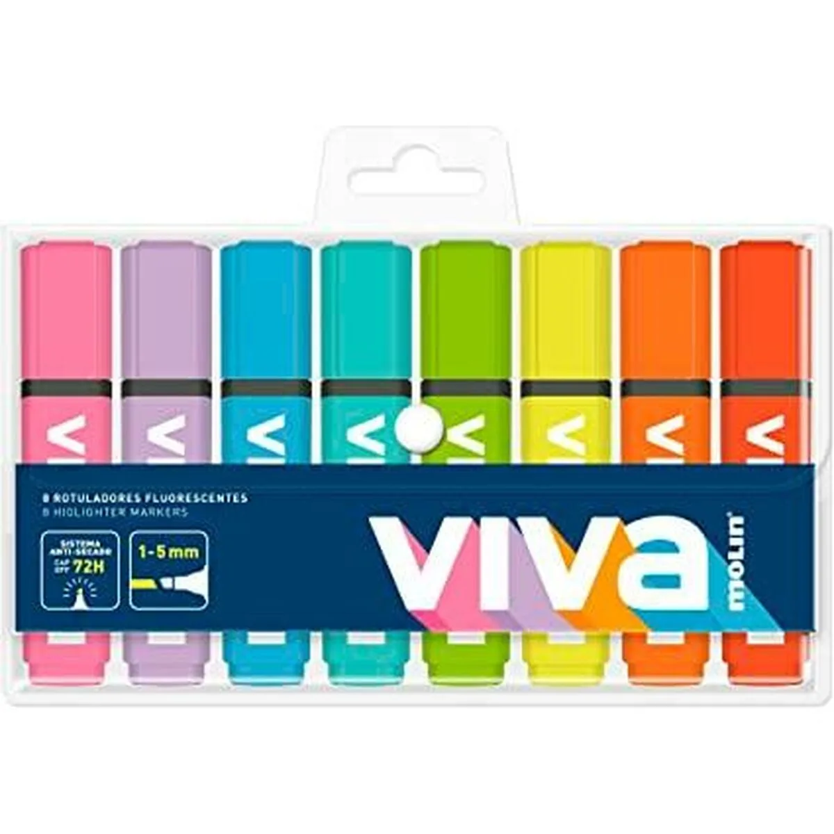 Ensemble de marqueurs fluorescents molin viva multicouleur 8 pieces s843002230. L'aventure Diaytar, c'est celle d'une équipe passionnée qui déniche pour vous les perles rares du marché généraliste