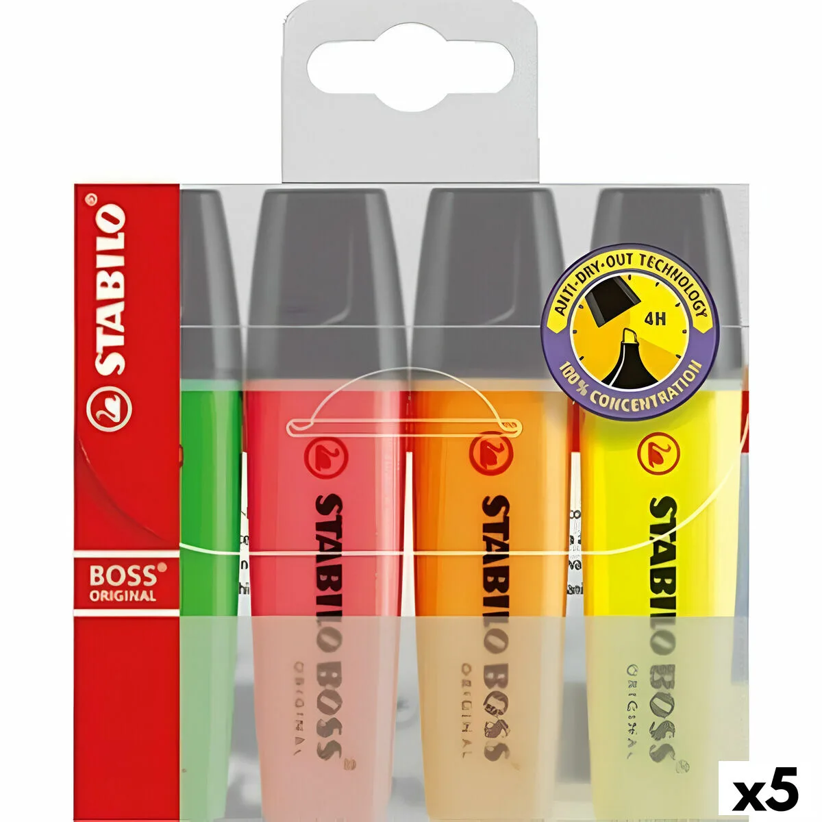 Ensemble de marqueurs fluorescents stabilo boss multicouleur 5 unites s843430233. Avec Diaytar, redécouvrez le plaisir de l'achat en ligne grâce à une approche humaine des produits et de la curation