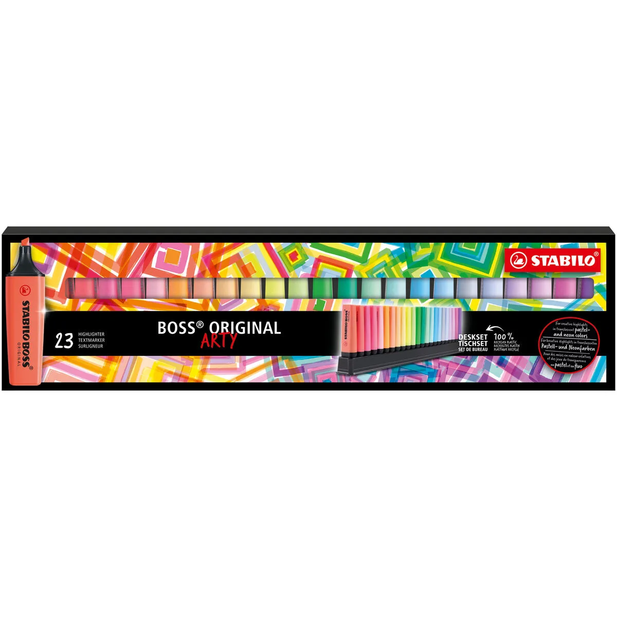 Ensemble de marqueurs fluorescents stabilo boss original 23 pieces multicouleur 3 pieces s842722086. Diaytar ne suit pas les tendances, il les anticipe à travers sa sélection前瞻 de produits électroniques et généraux