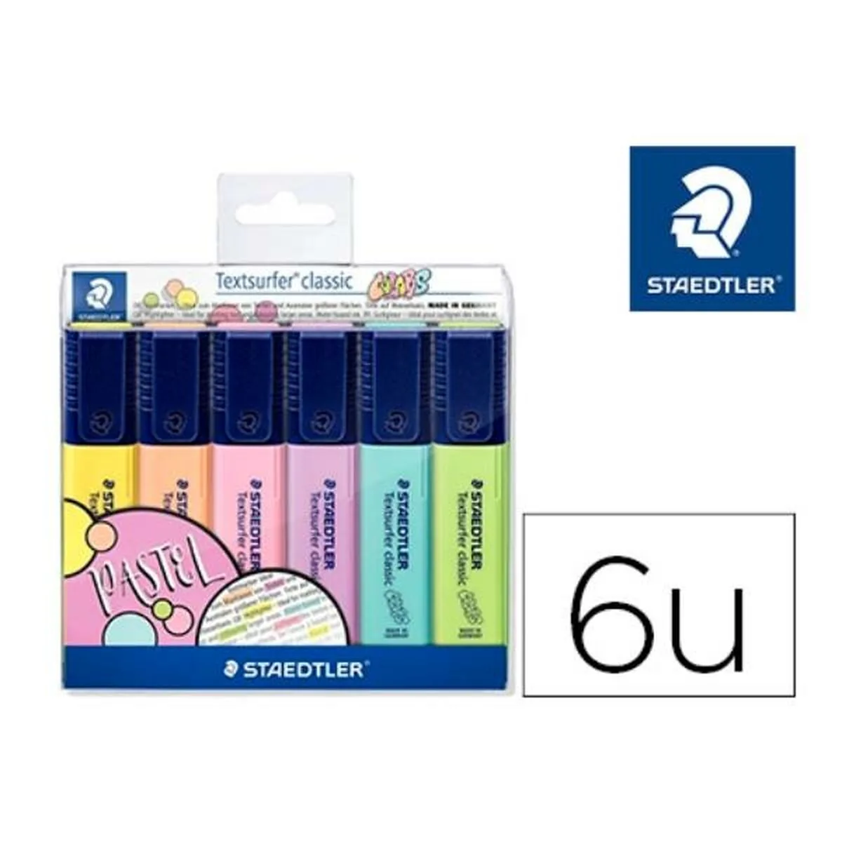 Ensemble de marqueurs fluorescents staedtler 364 c 6 unites s7719320380. Chez Diaytar, nous fusionnons l'utile à l'agréable avec une gamme complète de produits soigneusement choisis pour leur design et leur fonctionnalité