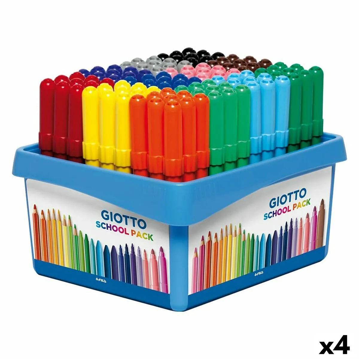 Ensemble de marqueurs giotto turbo maxi school multicouleur 4 unites s843397659. Découvrez l'univers Diaytar : une boutique en ligne généraliste qui marque style, qualité et originalité dans chaque produit