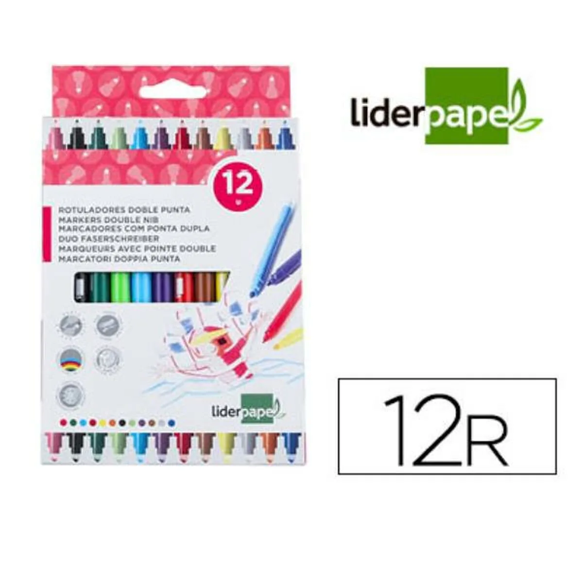 Ensemble de marqueurs liderpapel rt10 12 pieces s7718311689. Explorez sans limite l'offre Diaytar : des milliers de produits pour satisfaire votre soif de nouveauté et de qualité