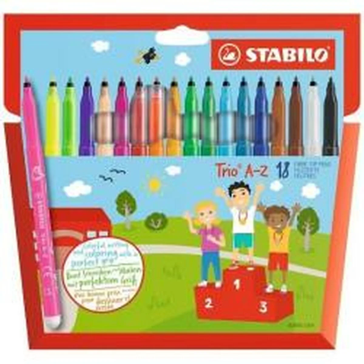 Ensemble de marqueurs stabilo 378 1 18 01 multicouleur 18 pieces s7719320523. Plongez dans l'univers Diaytar, votre référence pour des produits du quotidien, high-tech et déco, tous porteurs de tendances