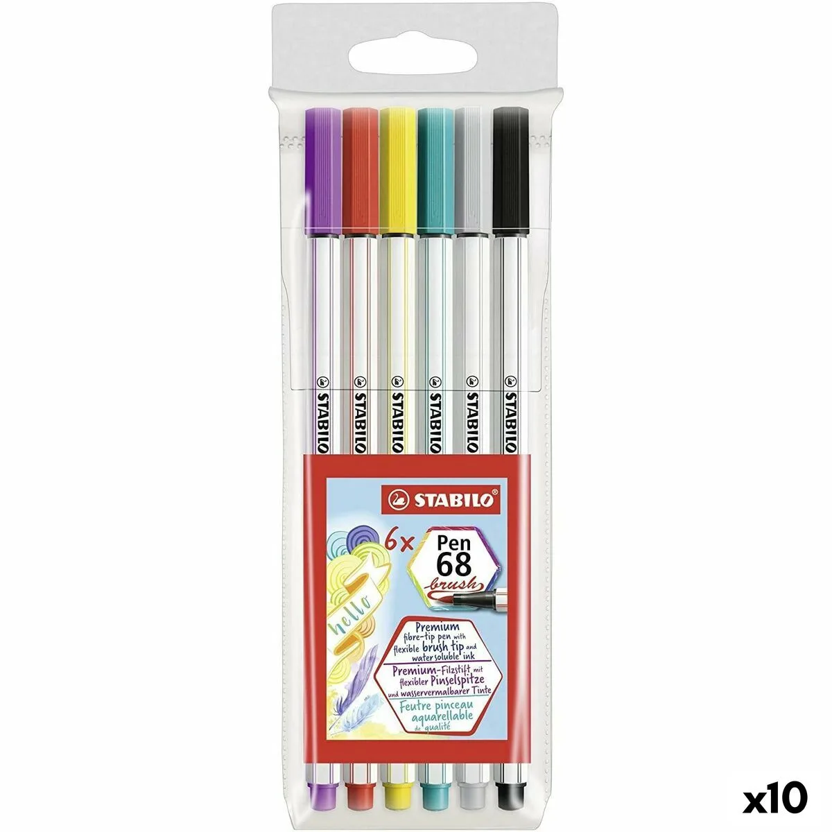 Ensemble de marqueurs stabilo pen 68 brush multicouleur 10 unites s843396556. Diaytar, c'est le carnet d'adresses secret des influenceurs lifestyle. Découvrez les produits qu'ils utilisent vraiment.