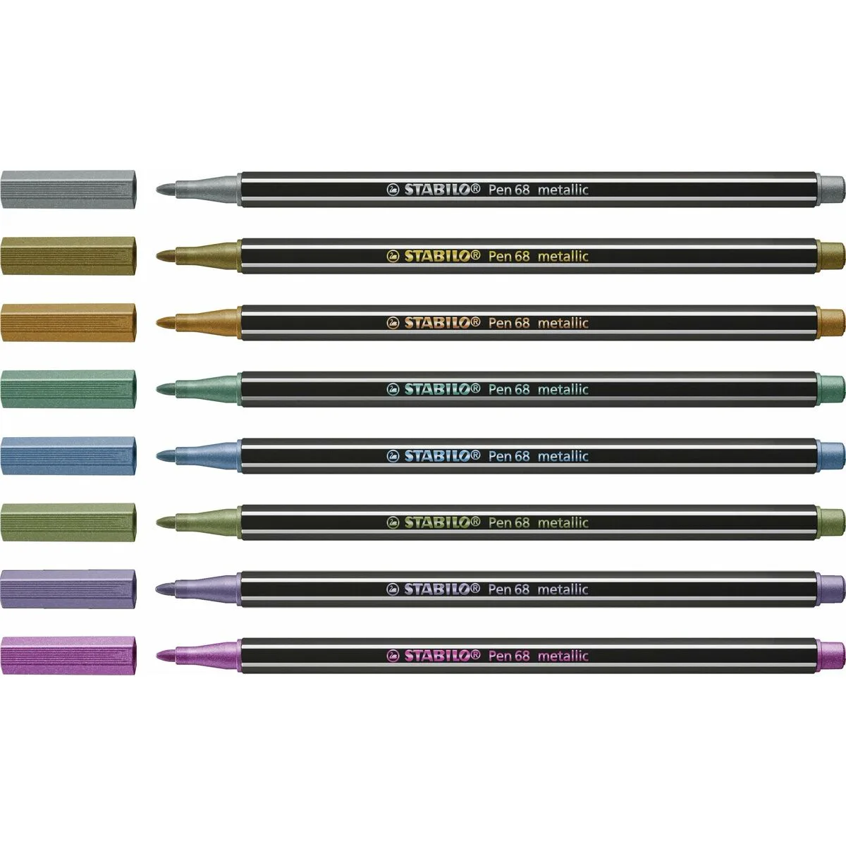 Ensemble de marqueurs stabilo pen 68 metallic 8 pieces multicouleur s841766779. C'est officiel : Diaytar devient votre nouvelle addiction shopping. Des produits si bons, vous ne voudrez plus vous arrêter.
