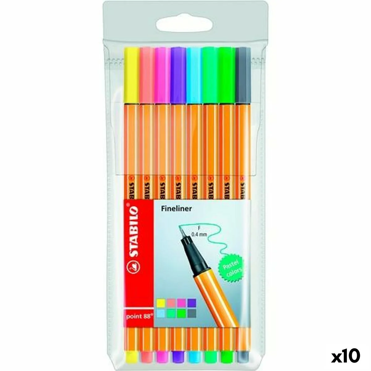 Ensemble de marqueurs stabilo point 88 multicouleur 10 unites s843458044. Pour les esprits curieux et exigeants, Diaytar est la source intarissable de produits rares et ingénieux.