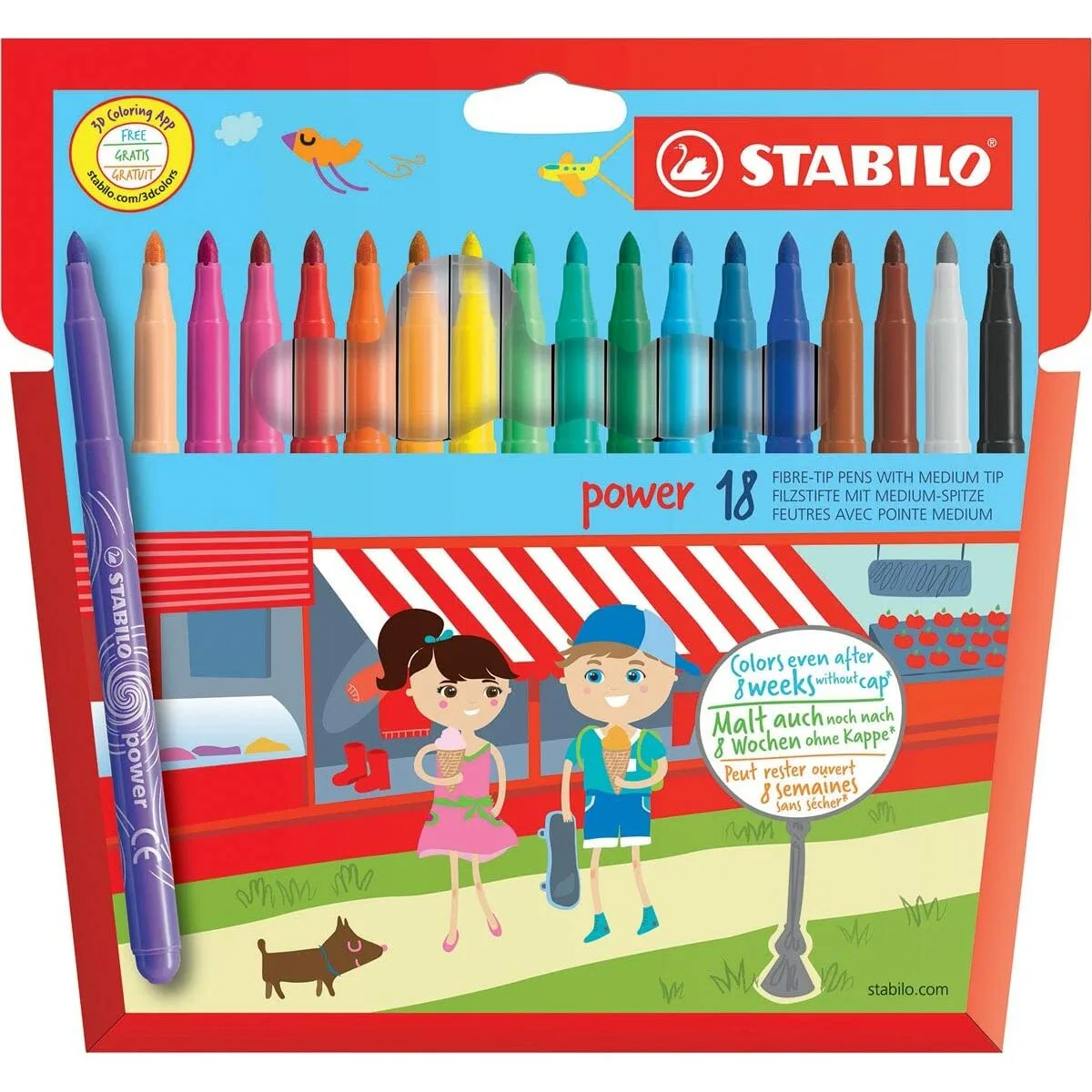 Ensemble de marqueurs stabilo power multicouleur 18 pieces 6 unites s844168660. Diaytar mise sur l'intelligence collective : notre communauté nous guide pour dénicher les produits les plus plébiscités.