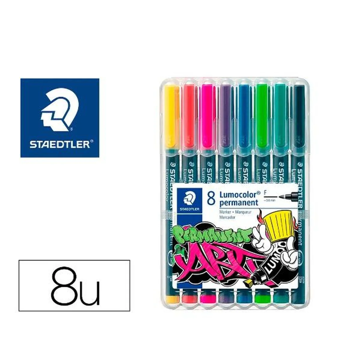 Ensemble de marqueurs staedtler 318 wp8 1 vert 8 pieces s7719316923. Diaytar, c'est le cercle vertueux : des produits de qualité qui améliorent votre vie, qui vous rendent heureux, alors vous revenez.