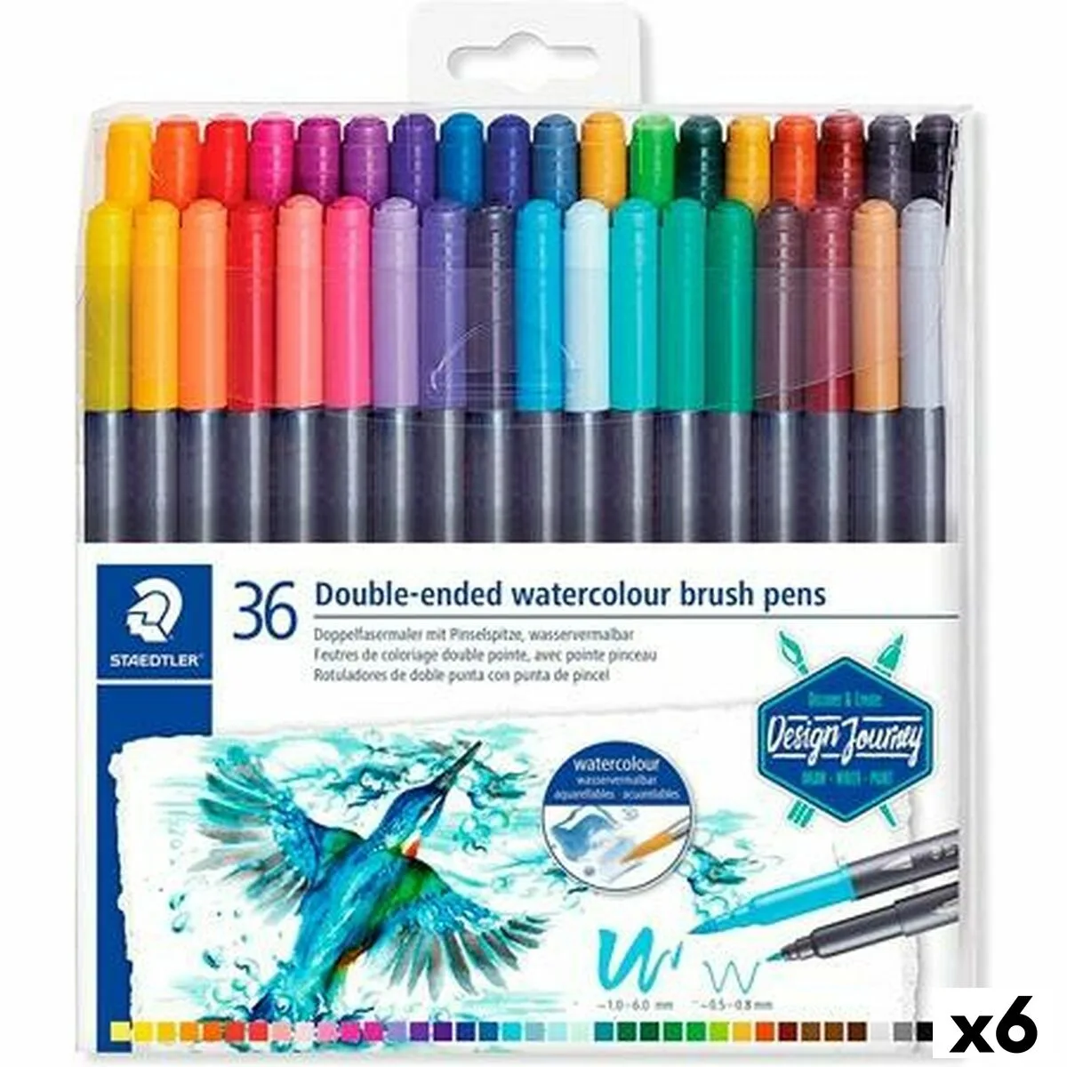 Ensemble de marqueurs staedtler design journey 6 pieces 6 unites s842337942. Diaytar, c'est le cocktail parfait entre l'esprit start-up et l'expertise d'un grand commerçant généraliste.