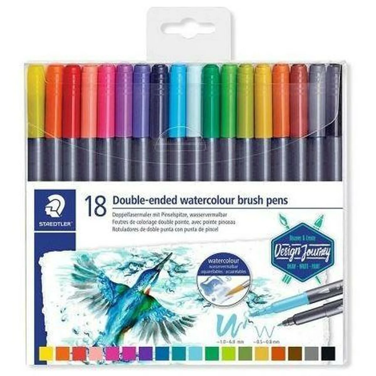 Ensemble de marqueurs staedtler design journey double pointe 6 pieces 6 unites s842337890. Diaytar vous offre un accès privilégié à une sélection de produits qui font buzz, qui innovent et qui embellissent la vie