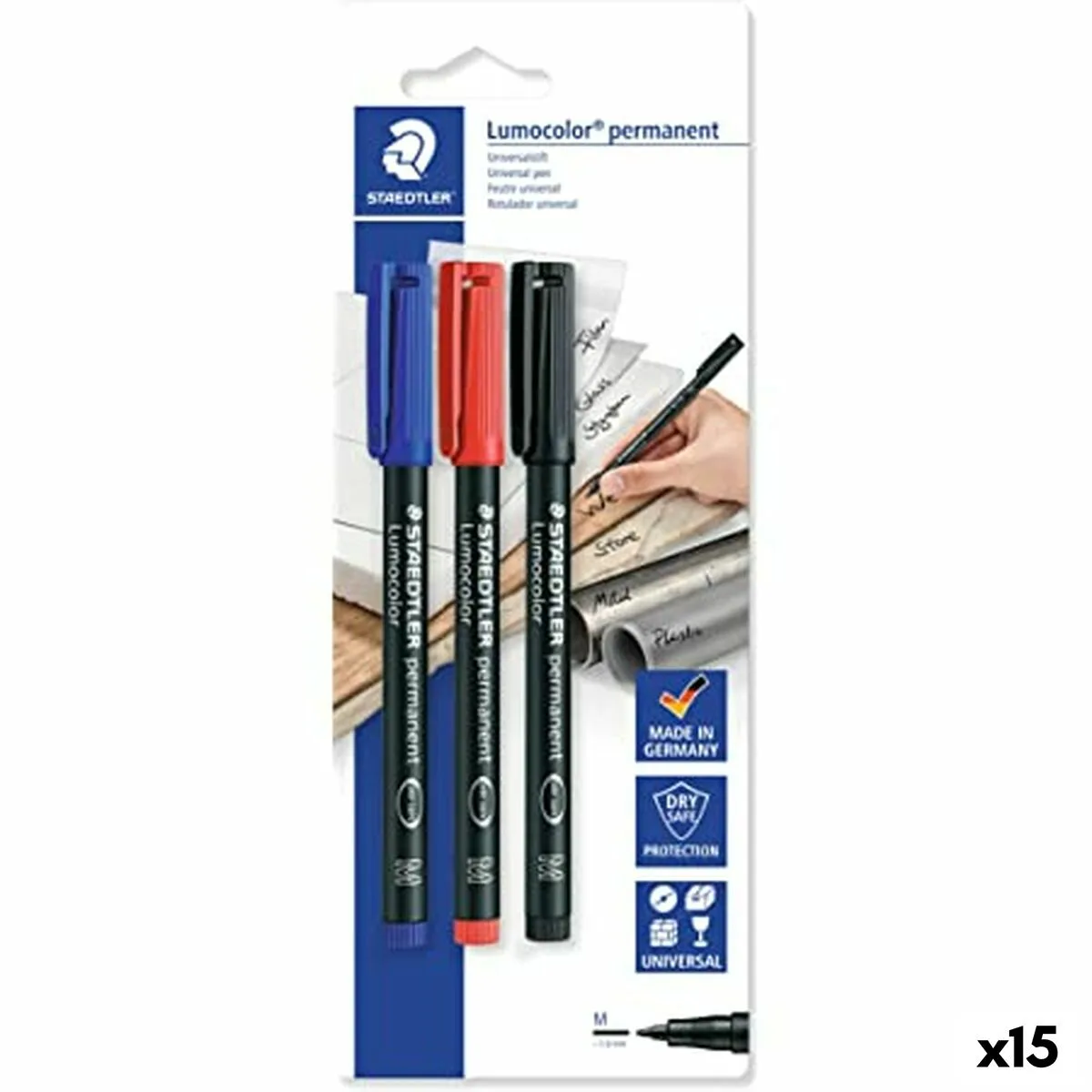 Ensemble de marqueurs staedtler lumocolor 317 s multicouleur 10 pieces 15 unites s842385751. Élargissez vos horizons avec Diaytar, le hub de tous les produits qui comptent vraiment dans votre vie de tous les jours