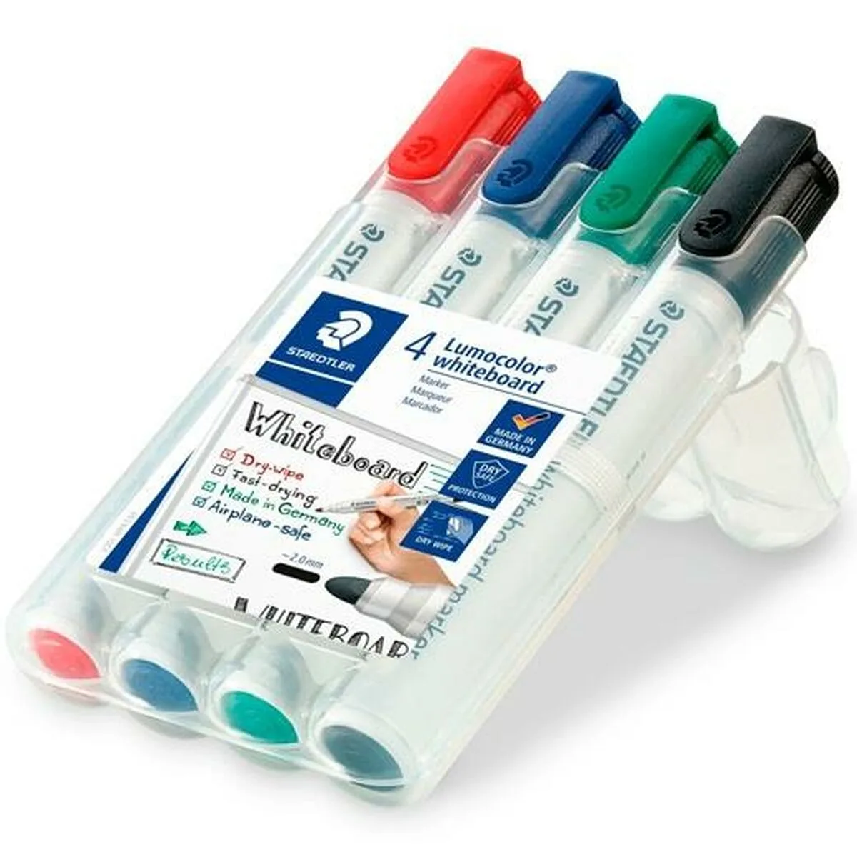 Ensemble de marqueurs staedtler lumocolor tableau blanc 4 pieces multicouleur 5 unites s842339731. Nous avons injecté tout notre savoir-faire dans Diaytar pour vous offrir une expérience shopping sans friction, tout en plaisir.