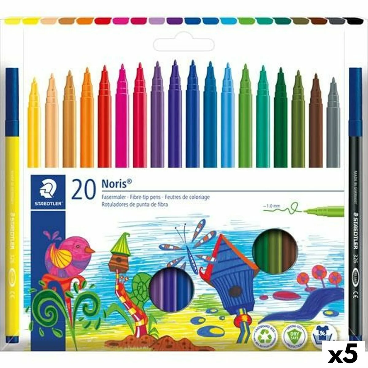 Ensemble de marqueurs staedtler noris 326 multicouleur 5 unites s842338820. Diaytar, le reflect de vos envies multiples : une gamme de produits soigneusement composée pour sa diversité et sa pertinence