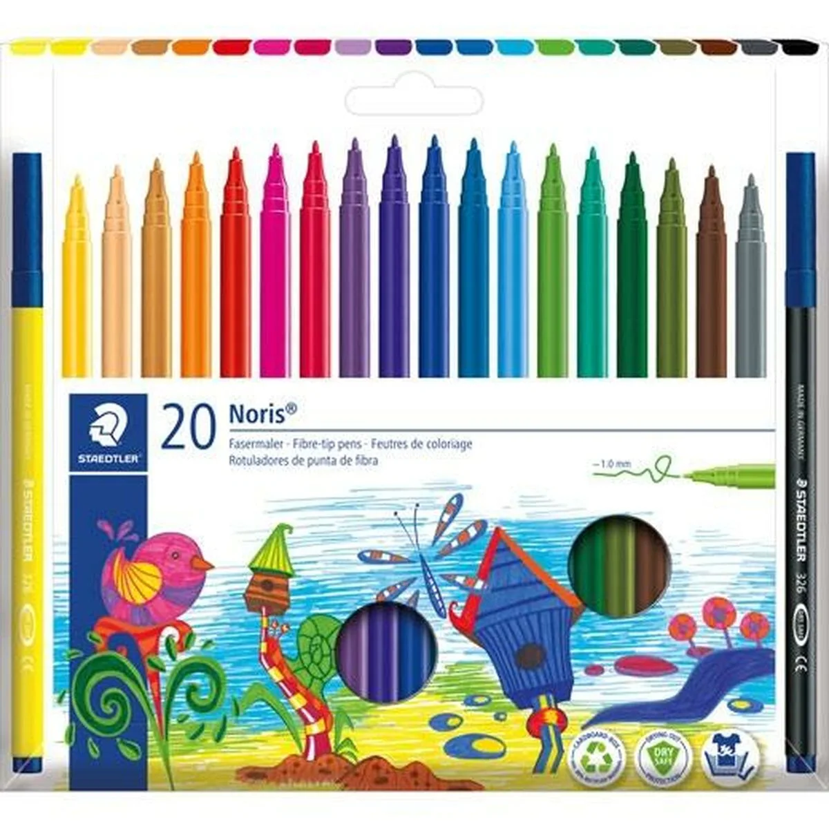 Ensemble de marqueurs staedtler noris 326 multicouleur 5 unites s842338850. Osez l'originalité avec les créations mode exclusives de Diaytar.