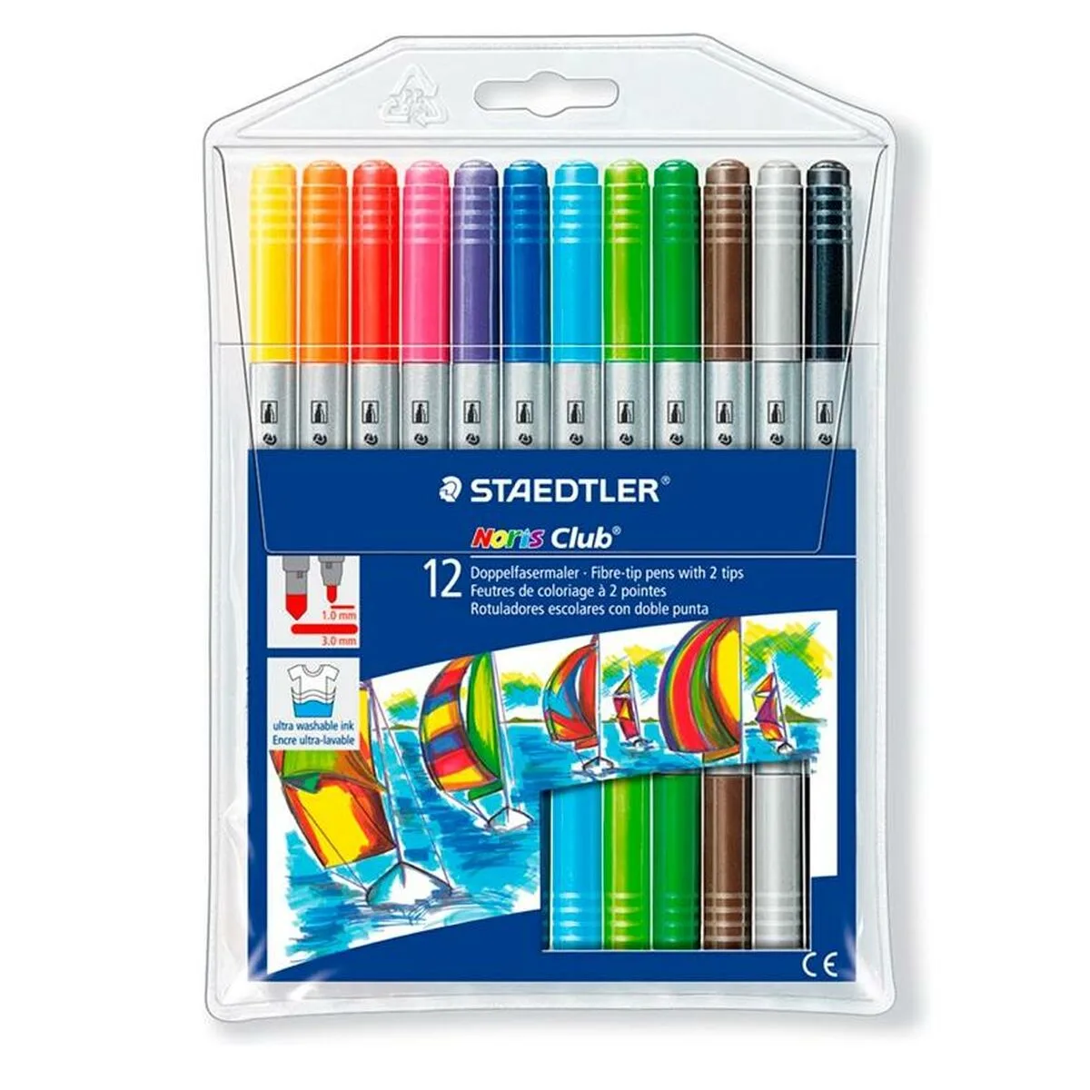 Ensemble de marqueurs staedtler noris club double pointe multicouleur 10 unites s842342219. Diaytar, c'est la vitrine permanente des innovations produits qui vont faire parler d'elles dans les mois à venir.