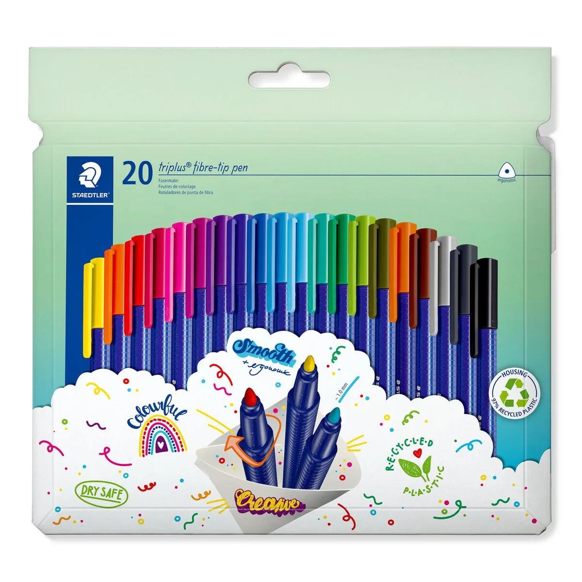 Ensemble de marqueurs staedtler triplus multicouleur 20 pieces s844071999. Diaytar, le reflect de vos envies multiples : une gamme de produits soigneusement composée pour sa diversité et sa pertinence