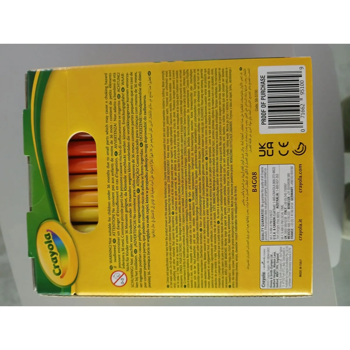 Ensemble de marqueurs super tips crayola 58 5100 100 uds s240334999. Explorez Diaytar et laissez-vous surprendre par notre diversité de produits.