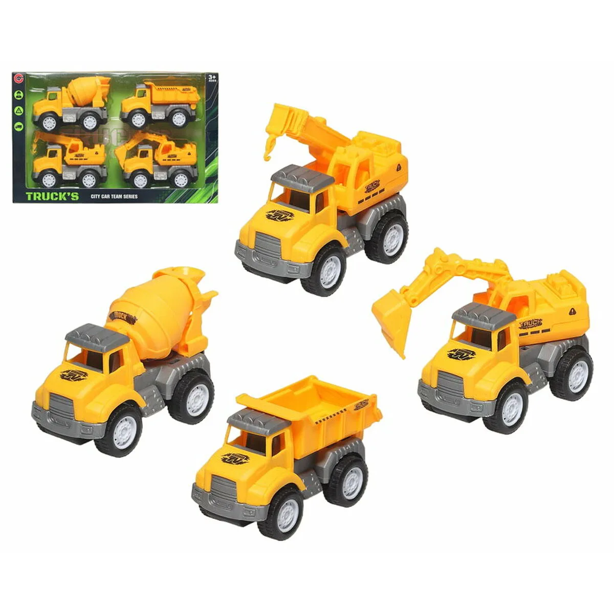 Ensemble de mini camionnettes jaune s113343491. Bienvenue sur Diaytar, l'endroit où les produits ne sont pas juste achetés, mais sont adoptés pour la vie.