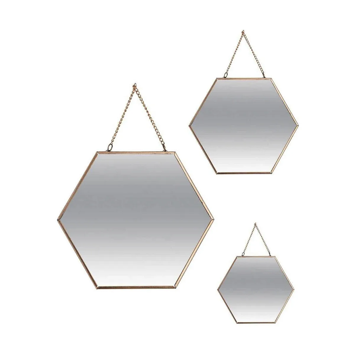Ensemble de miroirs atmosphera hexagonal dore metal 3 pieces s791023714. Nous avons créé Diaytar pour être le point de repère dans le paysage souvent confuse du e-commerce généraliste.