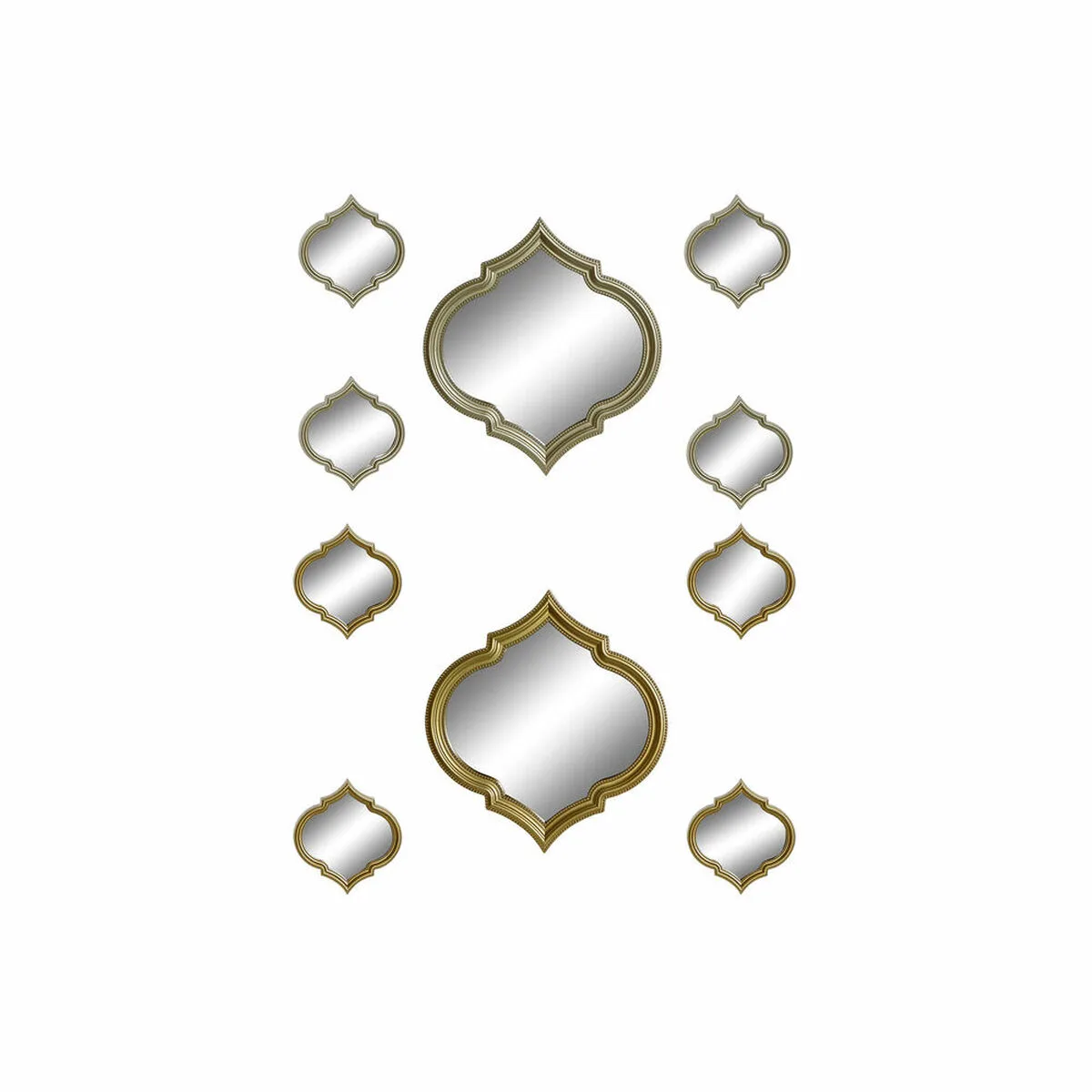 Ensemble de miroirs dkd home decor miroir dore bronze polypropylene 50 x 3 x 55 cm 2 pcs s301918212. Diaytar, le garde-meuble moderne de toutes vos envies : des produits pour combler tous vos besoins et toutes vos fantasies.