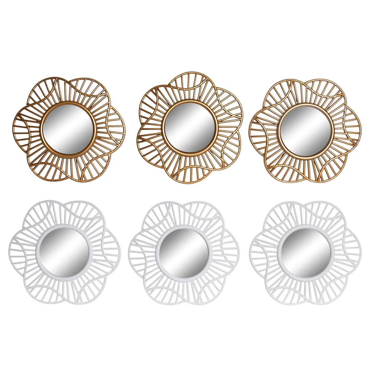 Ensemble de miroirs dkd home decor verre dore blanc polypropylene 25 x 2 x 25 cm 2 unites s304311128. Diaytar, le trait d'union entre vos besoins pratiques et vos aspirations esthétiques, à travers une offre généraliste pointue