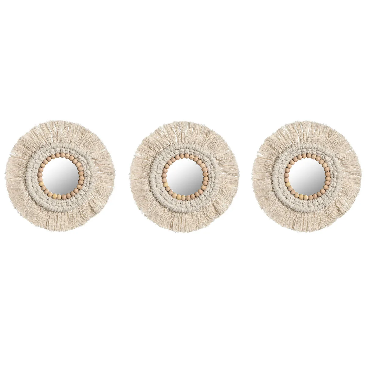 Ensemble de miroirs home esprit blanc boho 20 x 1 x 20 cm 3 pieces s305732099. Nous croyons en la puissance de la simplicité. Les produits Diaytar sont beaux, utiles, et incroyablement simples à utiliser.