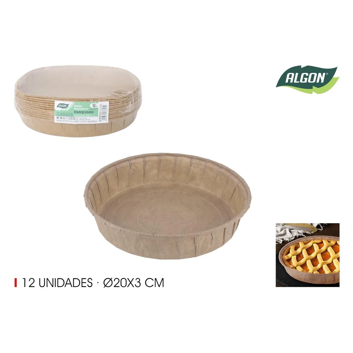 Ensemble de moules a patisserie algon papier 20 x 4 cm 12 pieces 24 unites s223433352. Pour les esprits curieux et exigeants, Diaytar est la source intarissable de produits rares et ingénieux.