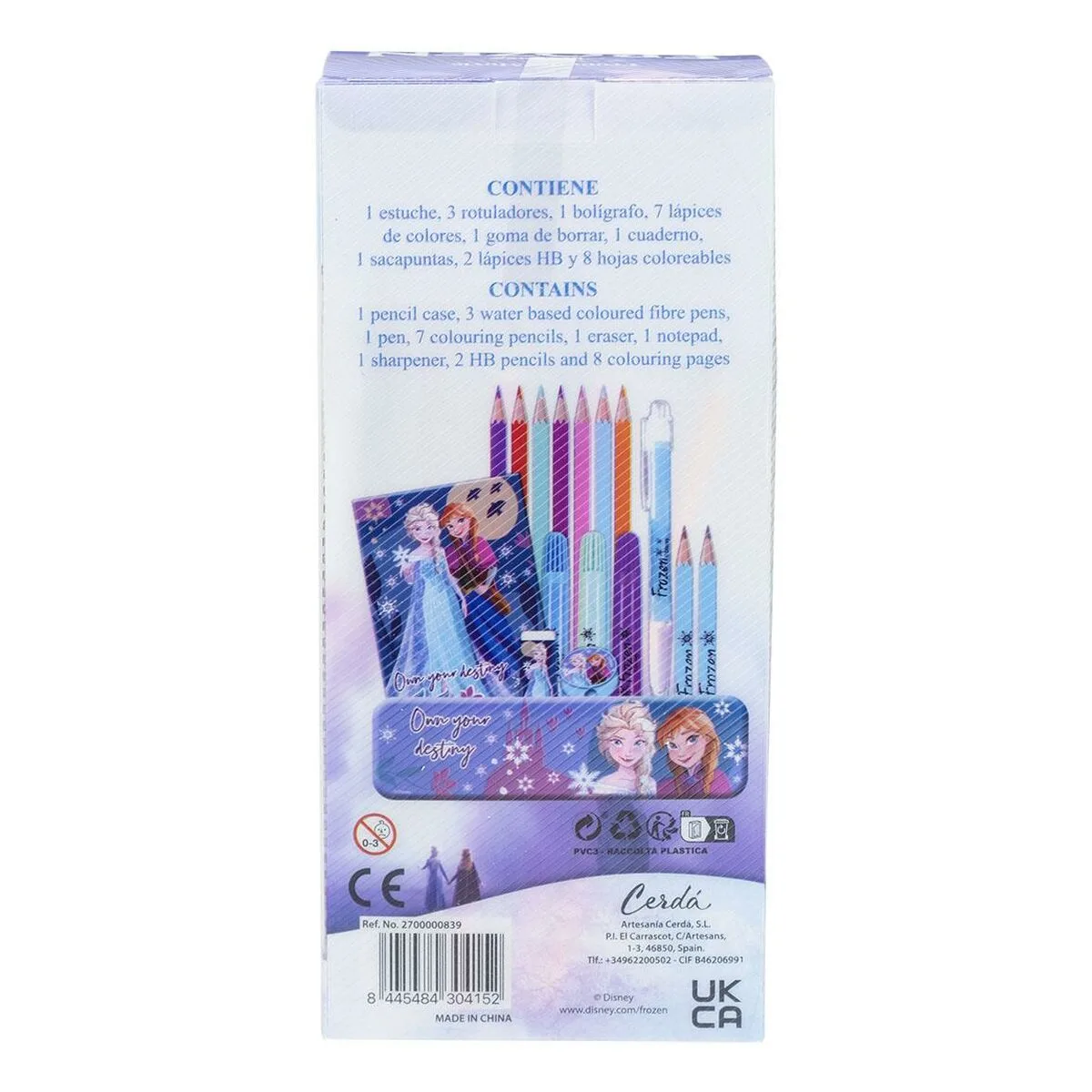 Ensemble de papeterie frozen 24 pieces bleu s073808539. Bien plus qu'un simple site, Diaytar est une expérience de découverte permanente de produits utiles, beaux et novateurs